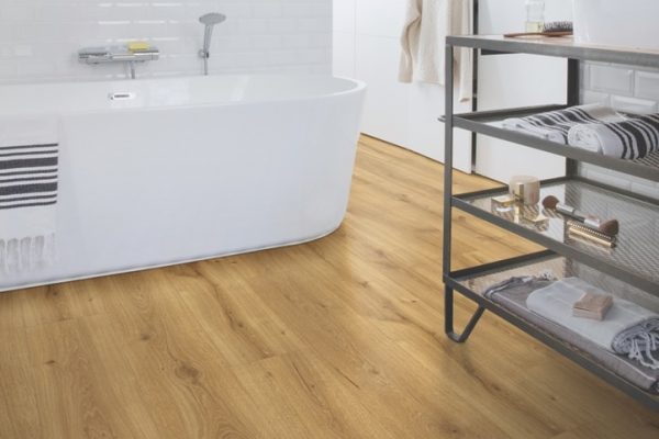 West Lothian bathroom laminate flooring from quickstep
